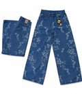 Jeans Palazzo Floral Premium